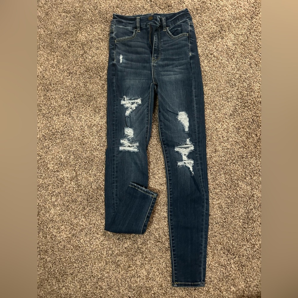 Curvy high rise American Eagle